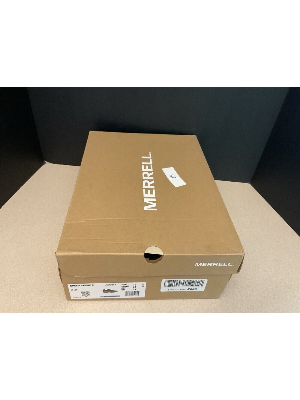 New! Mens Merrell Speed Strike 2 Olive Trail Hiking Shoes. Size 15M. Nice Shoes! - Picture 3 of 10